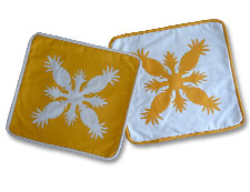 Hawaiian Quilt Pillow Covers