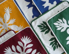Hawaiian Quilt Pillow Covers